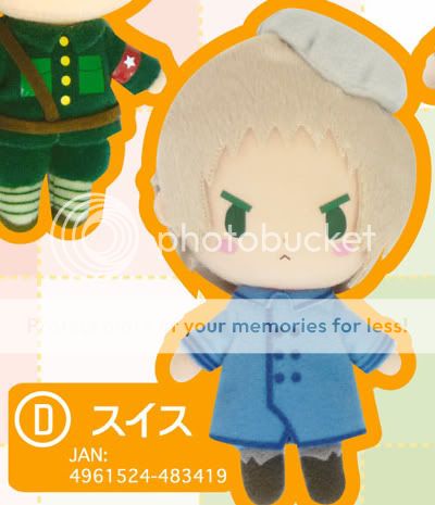 hetalia world stars plush